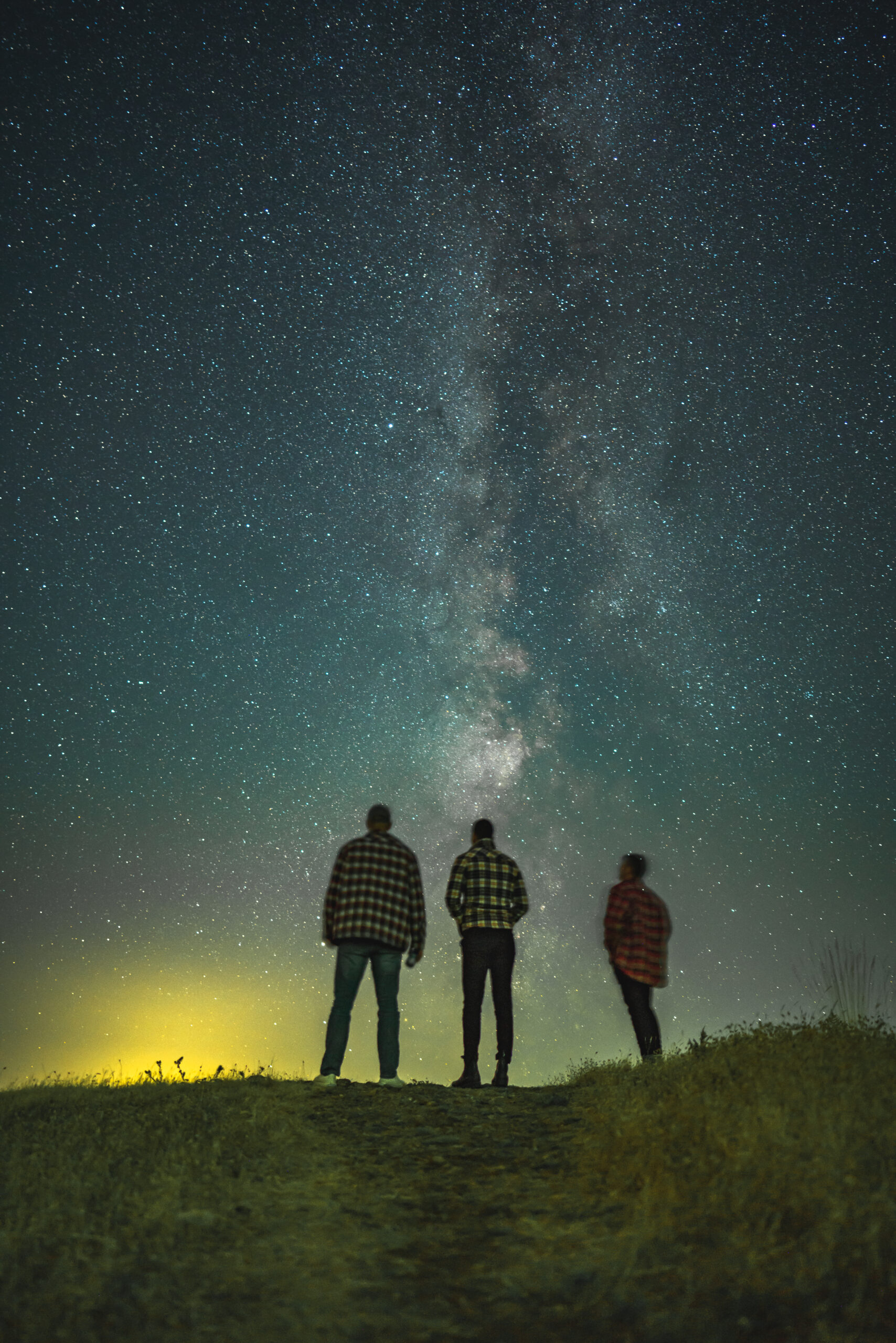 Vertical landscape orientation photography