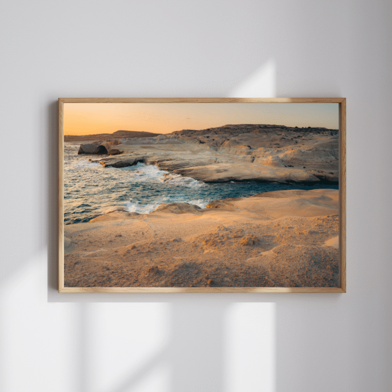 milos, sunrise, sarakiniko, greece, greek island, photography, fine art, print